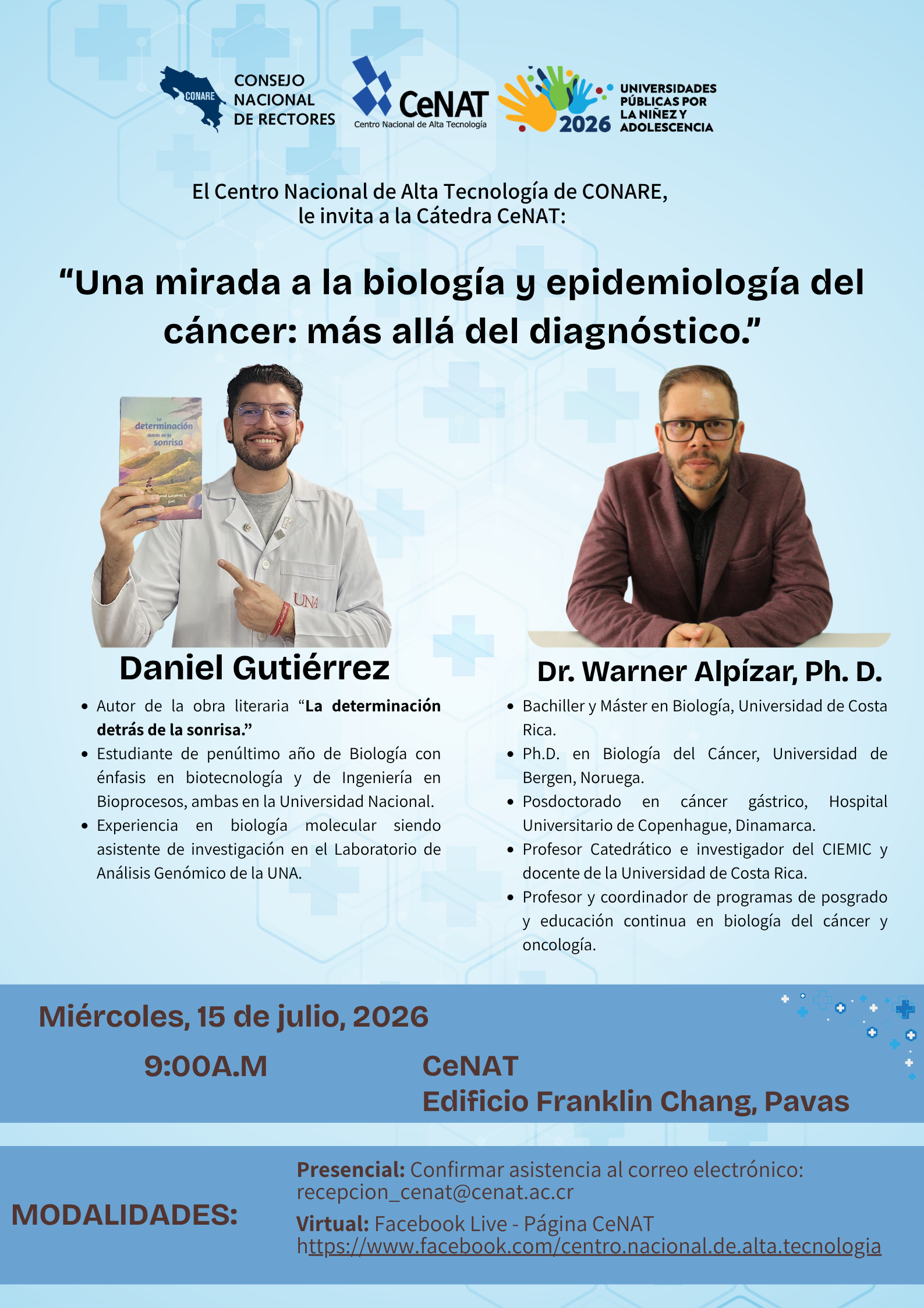 “Una mirada a la biología y epidemiología del cáncer: más allá del diagnóstico.”